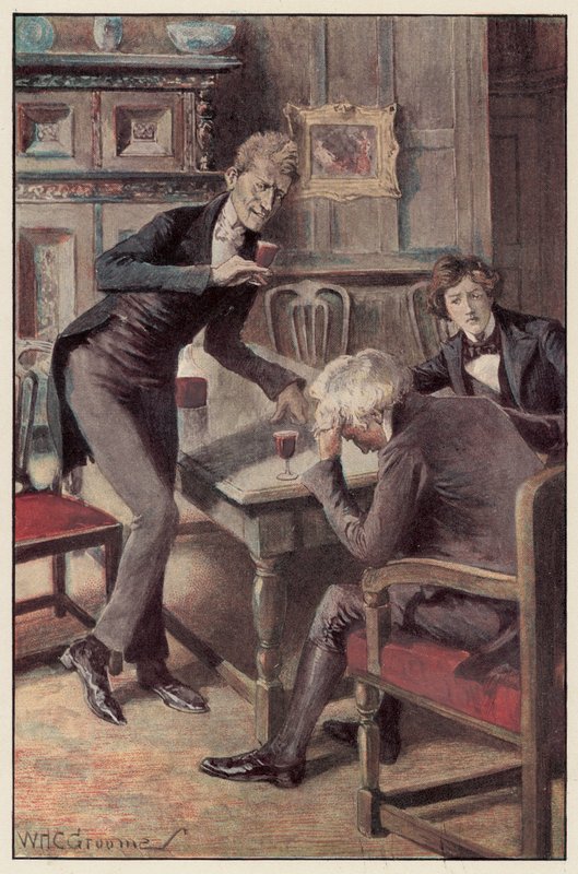 O co chodzi? powiedział Uriah autorstwa William Henry Charles Groome
