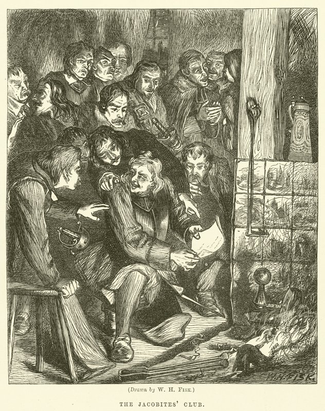 Klub Jakobitów autorstwa William Henry Fisk