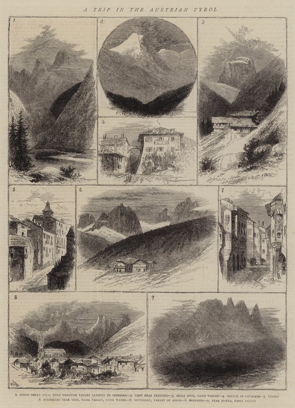 Wycieczka w austriackim Tyrolu autorstwa William Henry James Boot