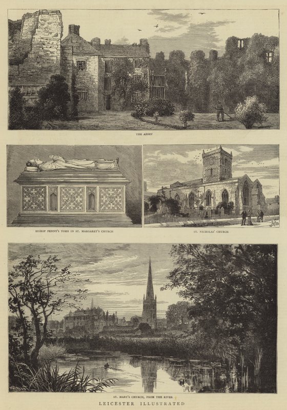 Leicester Ilustrowane autorstwa William Henry James Boot