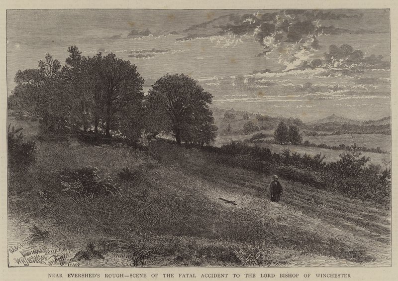 W pobliżu Evershed