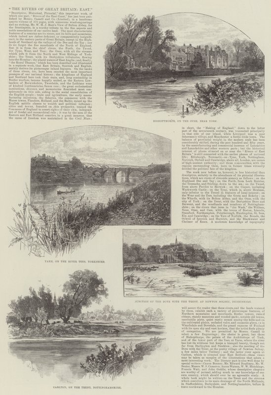 Rzeki Wielkiej Brytanii, Wschód autorstwa William Henry James Boot