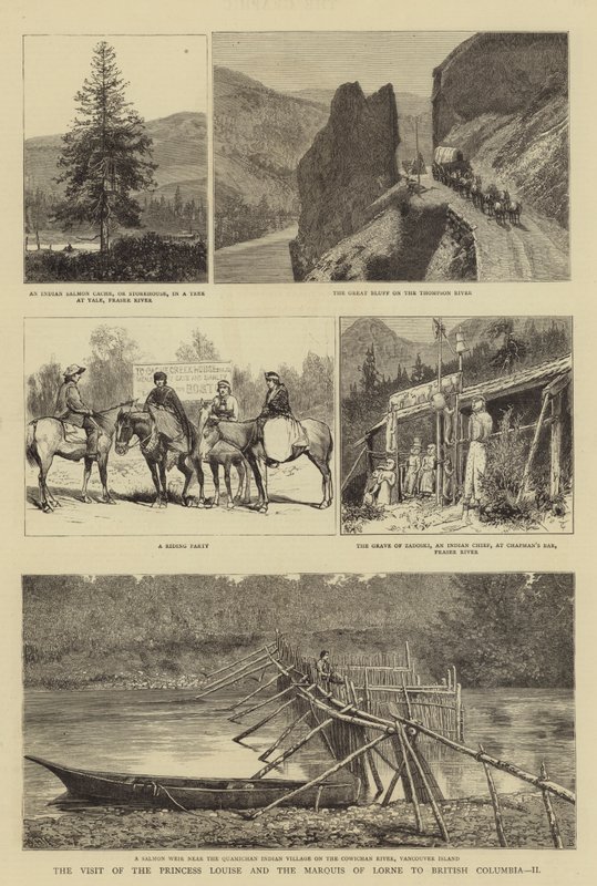 Wizyta księżnej Luizy i markiza Lorne w Kolumbii Brytyjskiej, II autorstwa William Henry James Boot