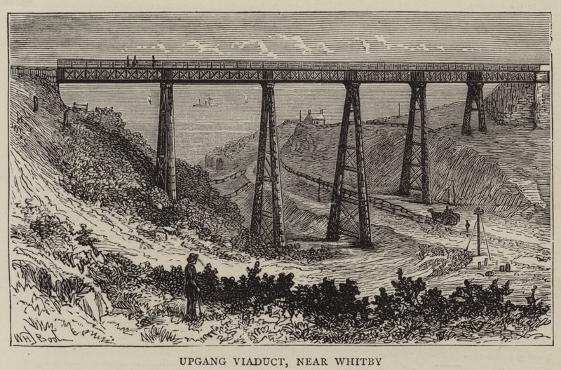 Wiadukt Upgang, niedaleko Whitby autorstwa William Henry James Boot