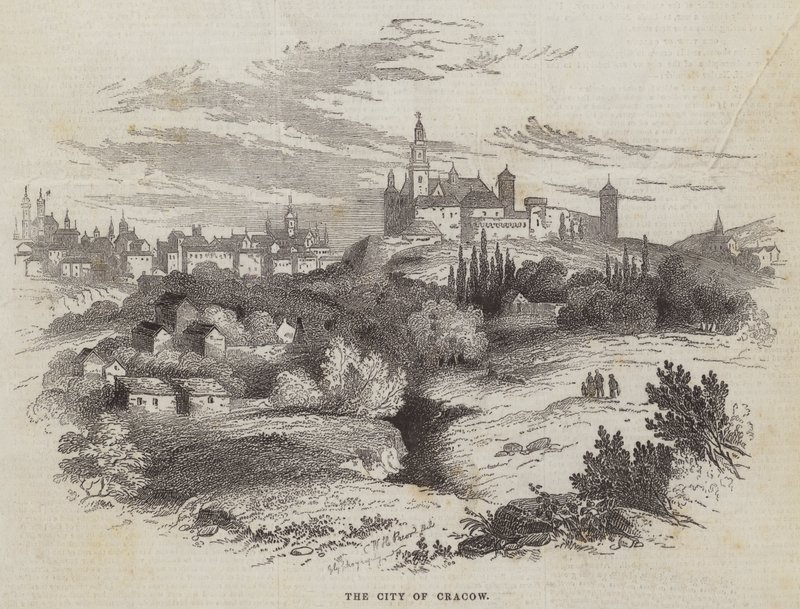 Miasto Kraków autorstwa William Henry Pike
