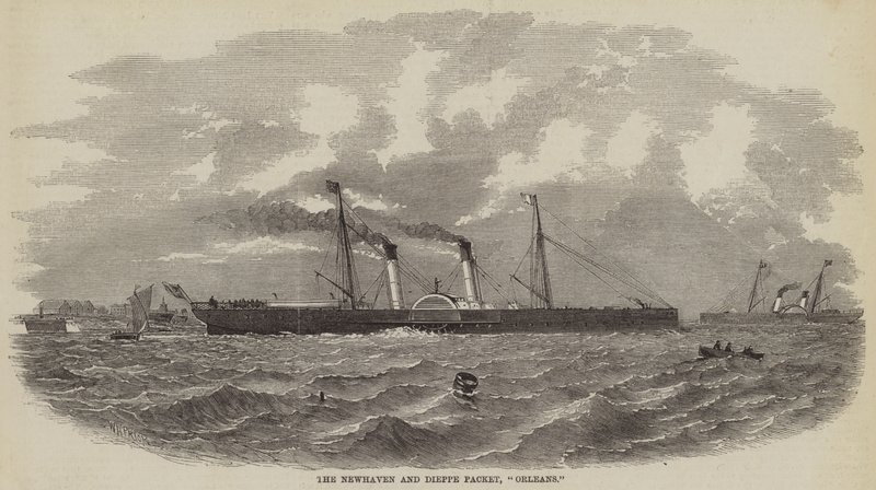 Pakiet Newhaven i Dieppe, Orlean autorstwa William Henry Prior