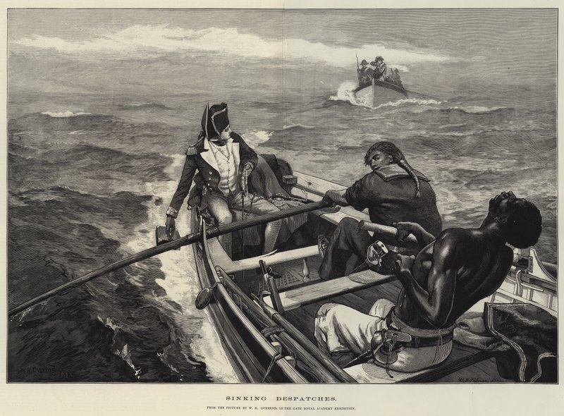 Tonące depesze autorstwa William Heysham Overend