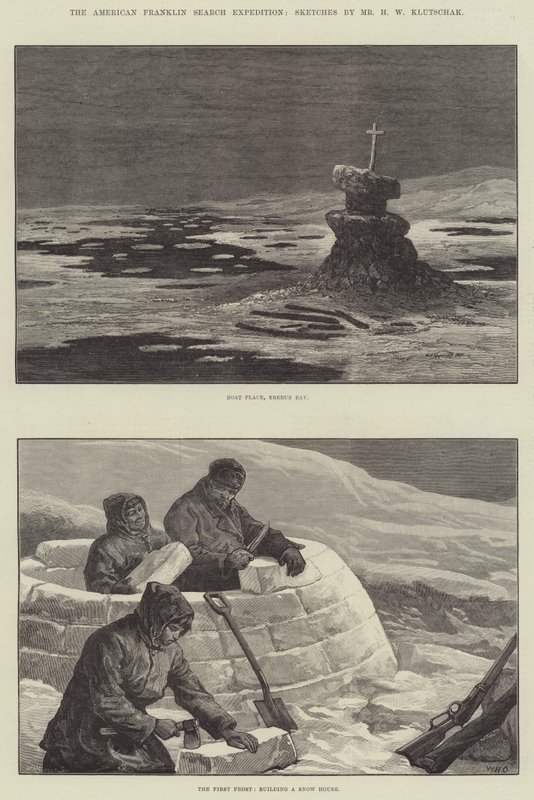 Amerykańska wyprawa poszukiwawcza Franklina autorstwa William Heysham Overend