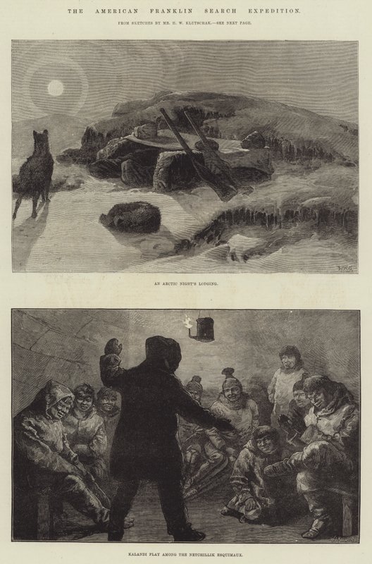 Amerykańska wyprawa poszukiwawcza Franklina autorstwa William Heysham Overend