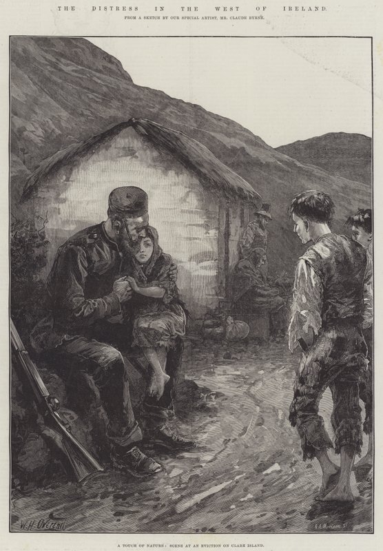 Niepokój na zachodzie Irlandii autorstwa William Heysham Overend