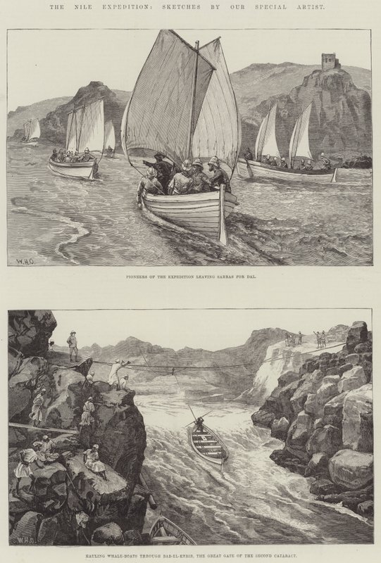 Ekspedycja na Nilu autorstwa William Heysham Overend