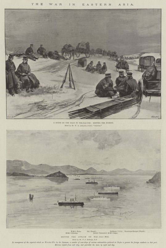 Wojna w Azji Wschodniej autorstwa William Heysham Overend