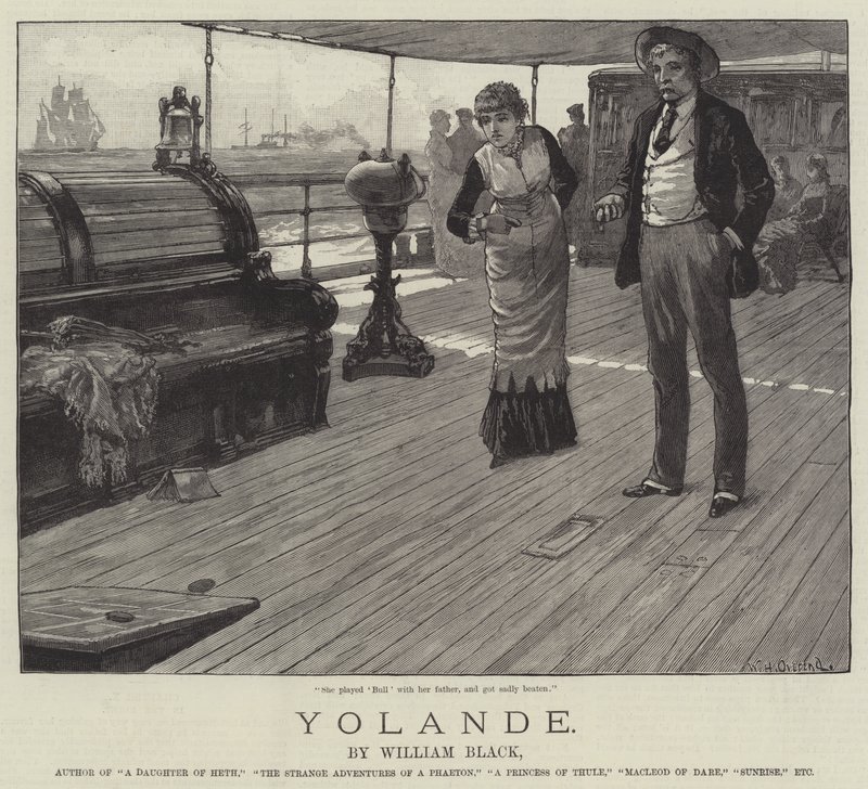 Yolande — William Black autorstwa William Heysham Overend