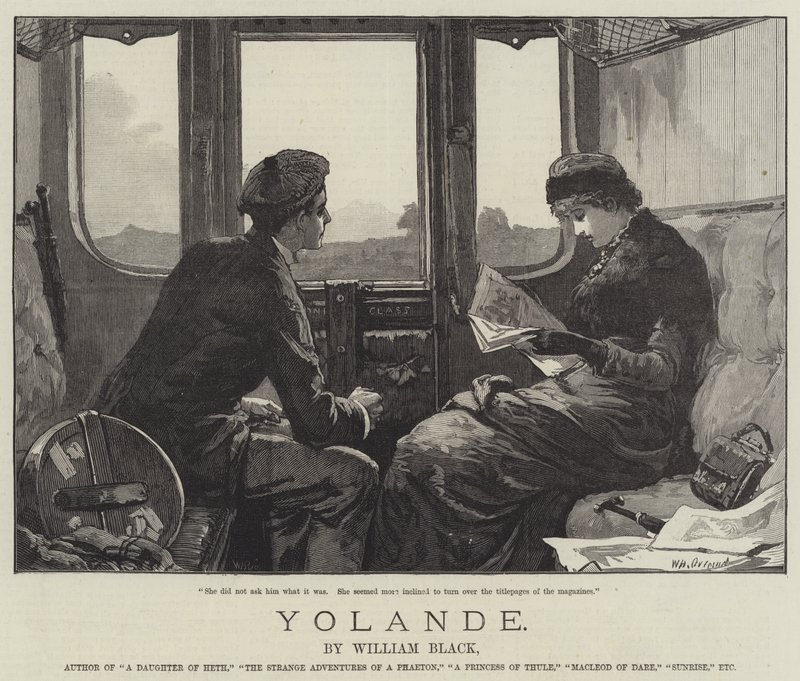 Yolande, autorstwa Williama Blacka autorstwa William Heysham Overend