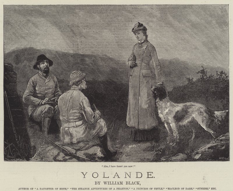 Yolande — William Black autorstwa William Heysham Overend