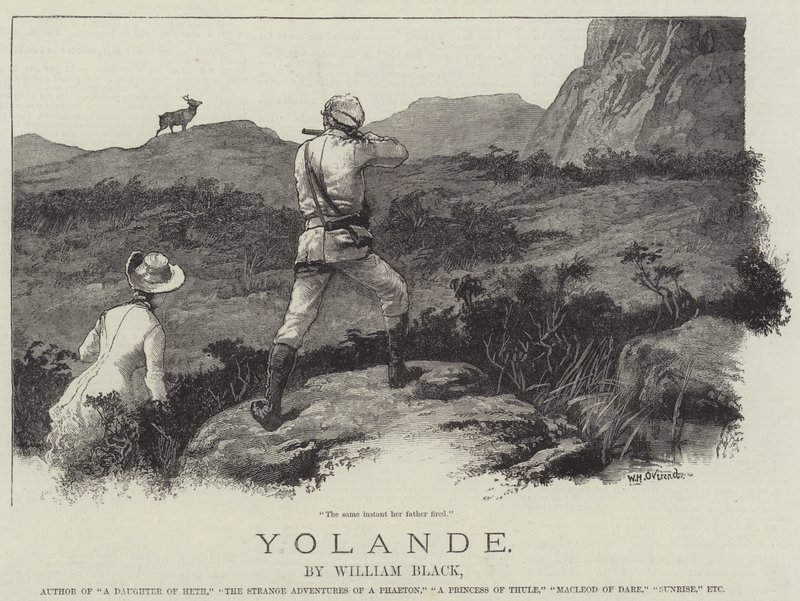 Yolande, autorstwa Williama Blacka autorstwa William Heysham Overend