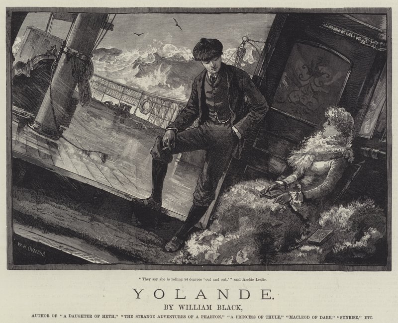 Yolande — William Black autorstwa William Heysham Overend