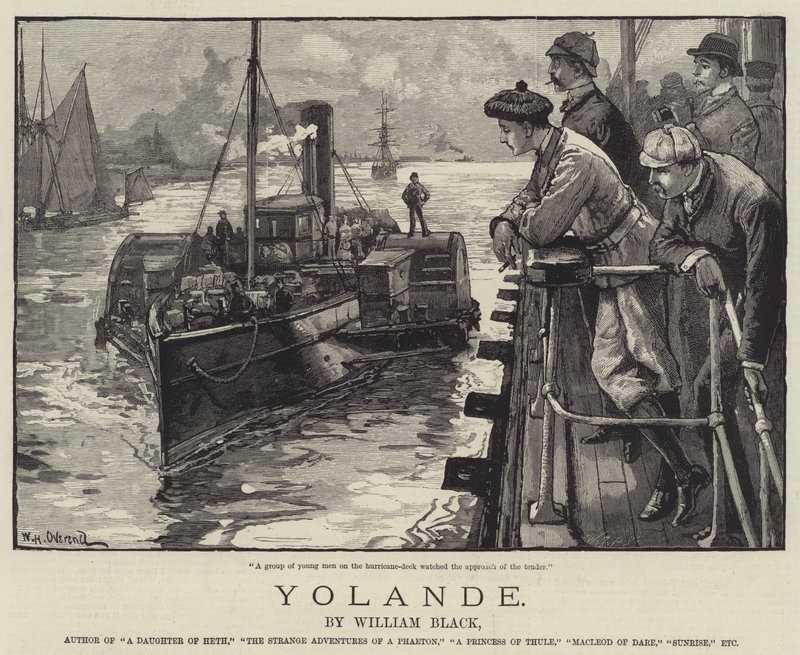 Yolande — William Black autorstwa William Heysham Overend