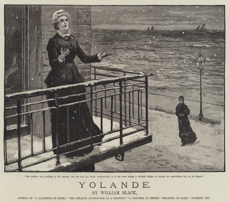 Yolande — William Black autorstwa William Heysham Overend