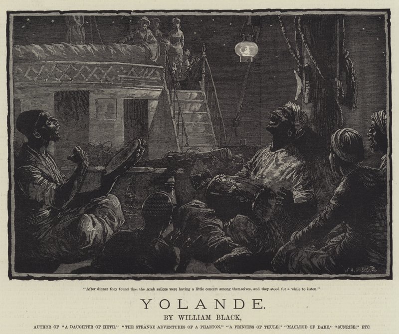 Yolande — William Black autorstwa William Heysham Overend