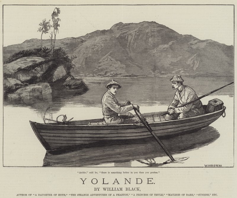 Yolande — William Black autorstwa William Heysham Overend