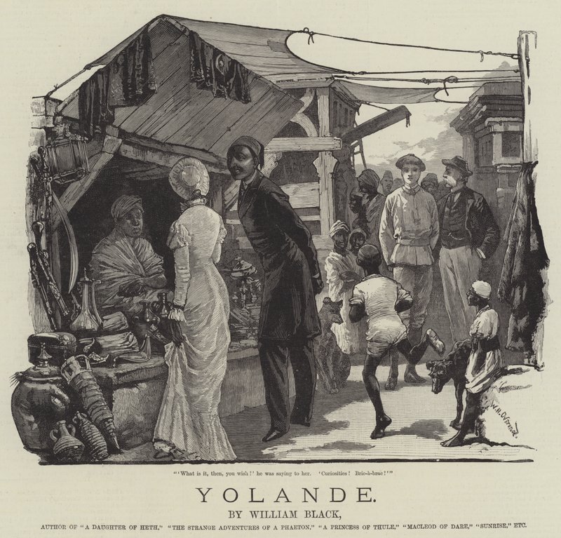 Yolande, autorstwa Williama Blacka autorstwa William Heysham Overend