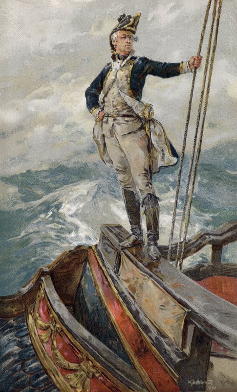 Kapitan krążowników autorstwa William Heysham after Overend