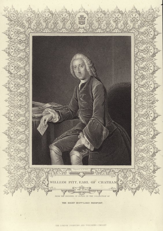 Portret Williama Pitta Starszego autorstwa William Hoare