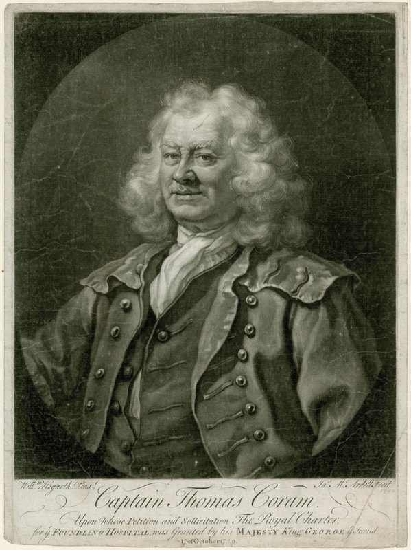 Kapitan Thomas autorstwa William Hogarth