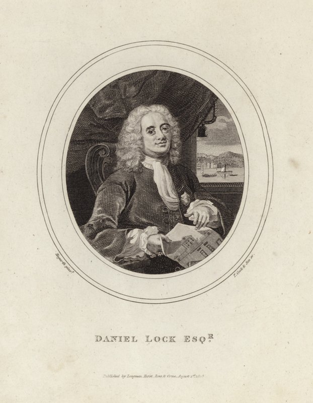 Daniel Lock autorstwa William Hogarth