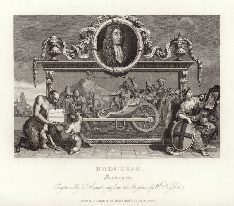 Hudibras Samuel Butler autorstwa William Hogarth