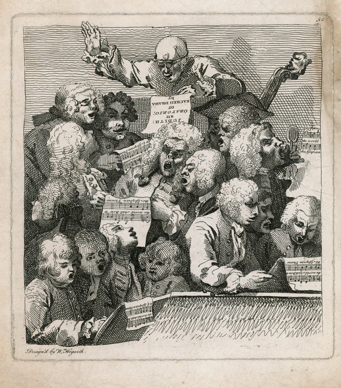 Muzycy autorstwa William Hogarth