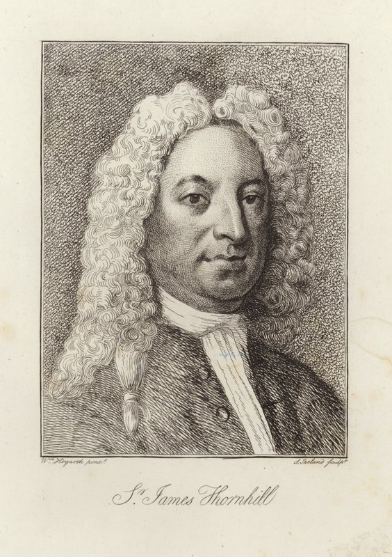 Sir James Thornhill autorstwa William Hogarth