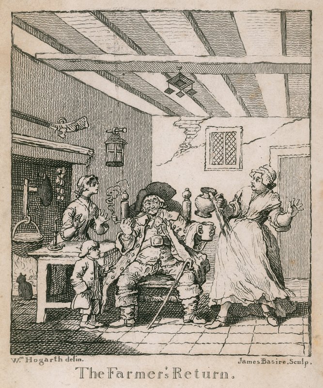Powrót rolnika autorstwa William Hogarth