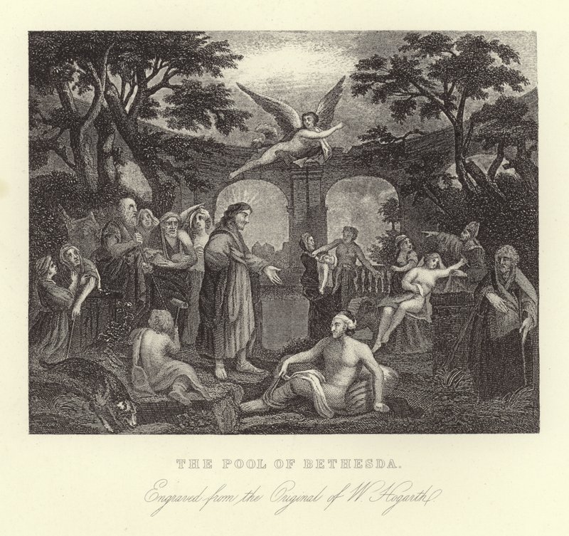 Basen Bethesda autorstwa William Hogarth