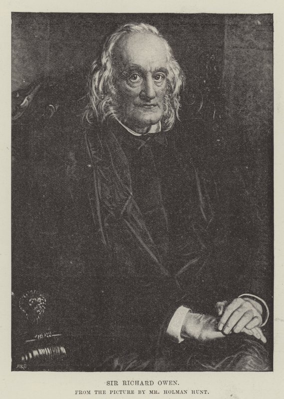 Sir Richard Owen autorstwa William Holman Hunt