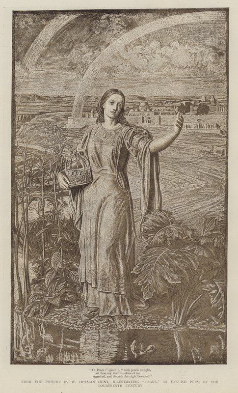 Perła, poemat angielski z XIV wieku autorstwa William Holman Hunt