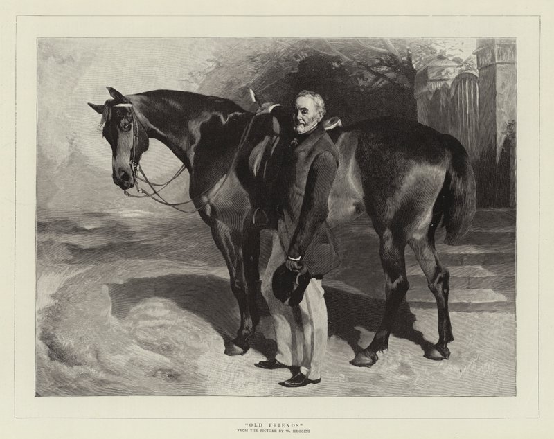 Starzy przyjaciele autorstwa William Huggins