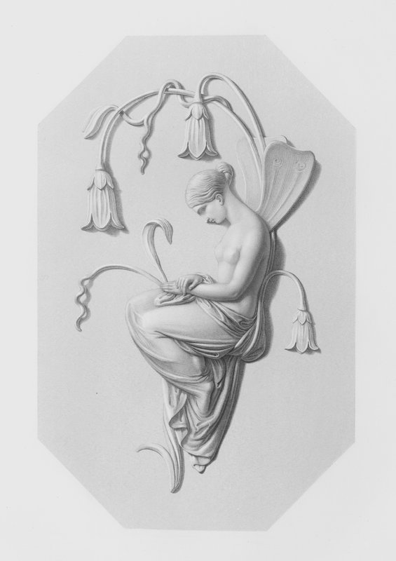 Blue-Bell, grawerowane przez W Roffe z basso-relievo R. Westmacott, ARA, w zbiorze Honorowego hrabiego Ellesmere (grafika) autorstwa William John Roffe