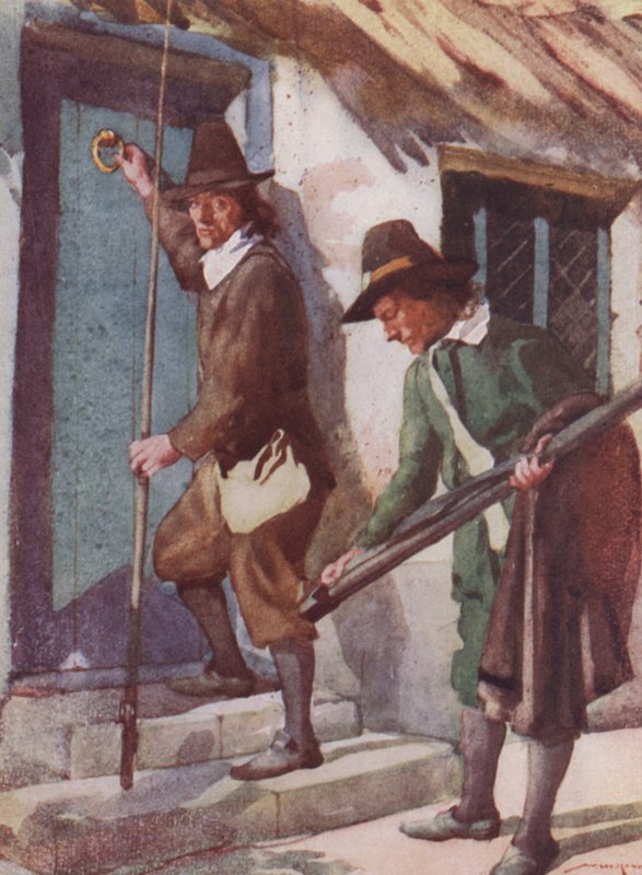Ilustração para The Compleat Angler por Izaak Walton (color lito)polonês autorstwa William Lee Hankey