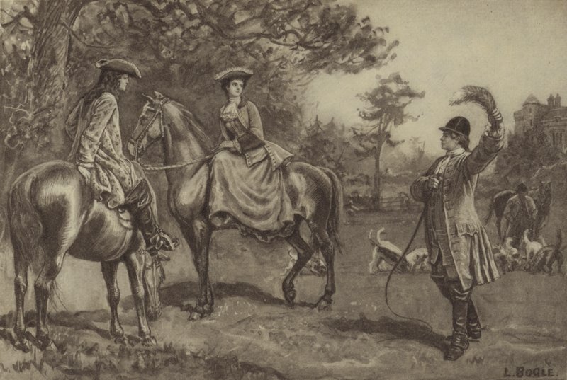 Pierwsze spotkanie Franka z Die Vernon autorstwa William Lockhart Bogle