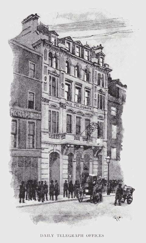 Daily Telegraph Offices (lito) autorstwa William Luker