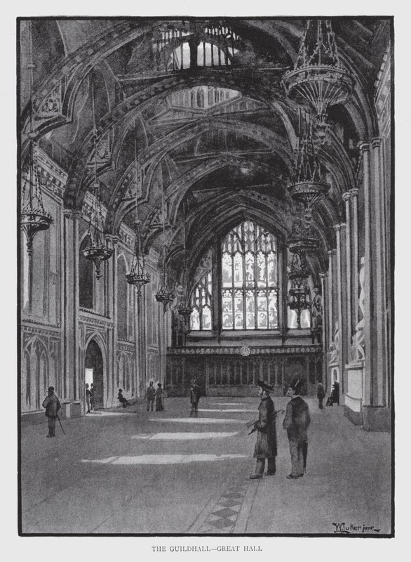 Sala Gildii, Wielka Sala (lito) autorstwa William Luker