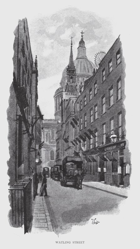 Walting Street (lito) autorstwa William Luker