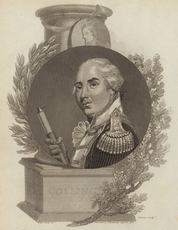 Admirał Lord Collingwood autorstwa William Marshall Craig