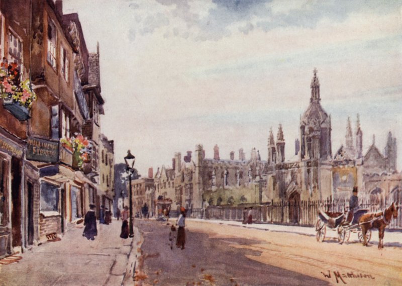 Gateway of Kings College, Kings Parade autorstwa William Matthison