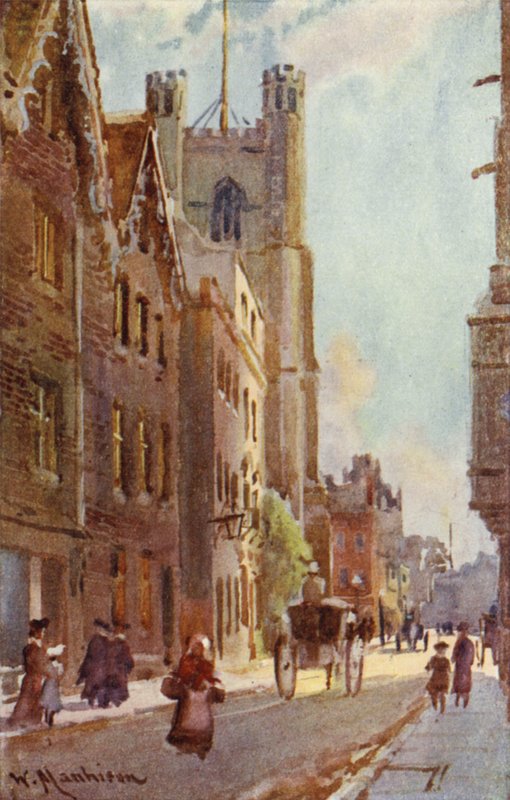 Wielka Mariacka, od ulicy Trójcy autorstwa William Matthison