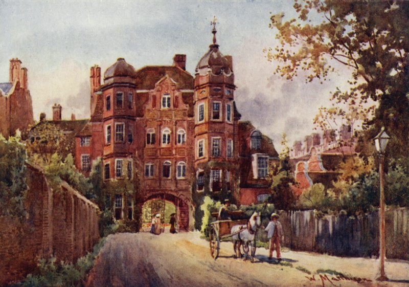 Newnham College, Brama autorstwa William Matthison