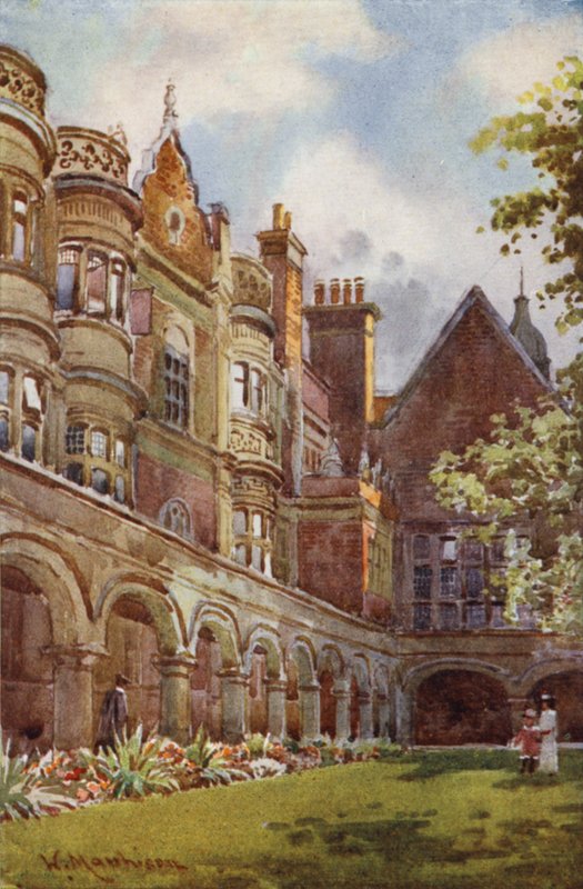 Cloister Court, Sidney Sussex College autorstwa William Matthison
