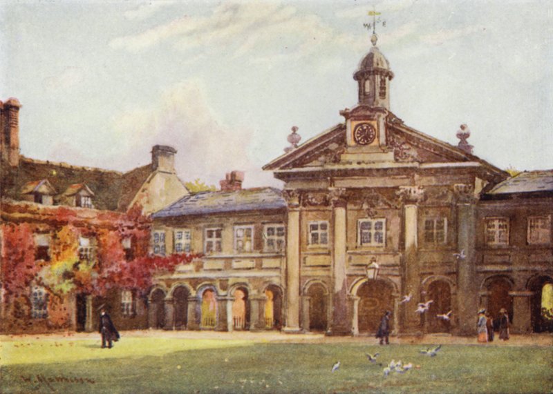 Pierwszy Sąd Emmanuel College autorstwa William Matthison